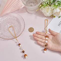 2 шт. подвеска в виде гриба из смолы&nbsp;HJEW-ME0001-12A