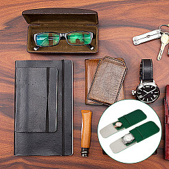 2 шт. прямоугольный чехол для хранения часов из искусственной кожи AJEW-GO0001-85C