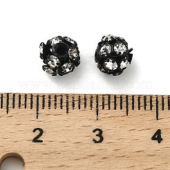 Perline di strass in ottone da 6 mm&nbsp;X1-KK-S519-01A-EB
