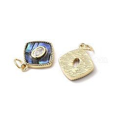 Латунные микро проложить кубического циркония подвески&nbsp;KK-K384-07G