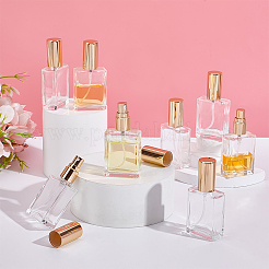 30 шт. стеклянные флаконы для духов с ПП-пластиком&nbsp;AJEW-GA0009-21