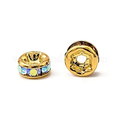 Класса A горный хрусталь разделительные бусинки&nbsp;X-RSB034NFG