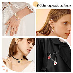 30pcs 15 pendentifs en émail en alliage de style&nbsp;ENAM-SC0002-47