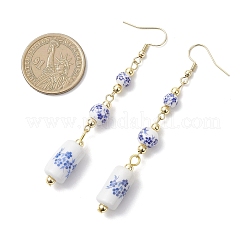 Латунь болтающийся серьги&nbsp;EJEW-JE06739-02