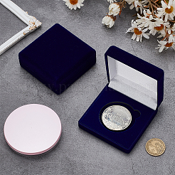 Квадратные футляры для хранения памятных монет из eva CON-WH0201-005B