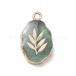 Pendenti in quarzo fragola verde naturale&nbsp;X-G-K333-01G