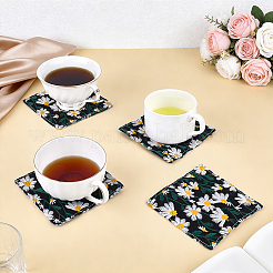 Dessous de tasse en tissu&nbsp;AJEW-WH0871-23
