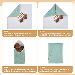 2 шт. 2 вида бархатной самоклеящейся ткани для обертывания объектива камеры&nbsp;DIY-ME0002-70B