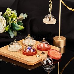 10 шт. мини стеклянные крышки-куполы для колпаков DJEW-NB0001-24A