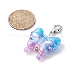 4 шт. акриловые подвески-бабочки&nbsp;HJEW-JM01594