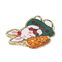 Прозрачные акриловые подвески с принтом OACR-B003-01C