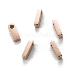 Placcatura ionica (ip) ciondoli in acciaio inossidabile 304&nbsp;STAS-K216-41I-RG