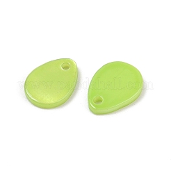 Ciondoli a goccia in conchiglia d'acqua dolce naturale verniciati a spruzzo&nbsp;SHEL-K006-47A