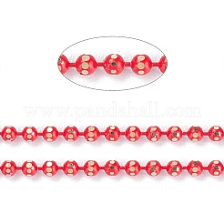 Латунные граненые шариковые цепи CHC-K011-35R