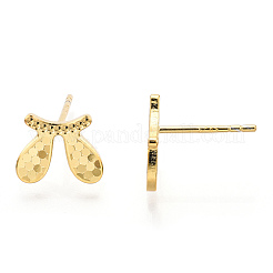 925 стерлингового серебра серьги стержня STER-T004-48G