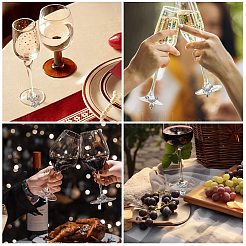 15 breloque en forme d'outil en alliage pour verre à vin&nbsp;HJEW-SW00127-04