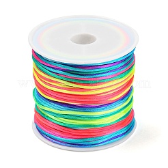 Cordones de cola de rata de satén de nailon de 30 m&nbsp;NWIR-YW0001-04-14