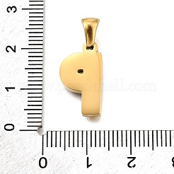 Подвески из нержавеющей стали 304 золотистого цвета STAS-K300-01G-P