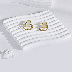 1 шт. волнообразные лотки для демонстрации ювелирных изделий из гипса&nbsp;AJEW-LP0010-46