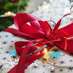 6 пакетик 6 стили снежинки пластиковые конфетти DIY-OC0010-53