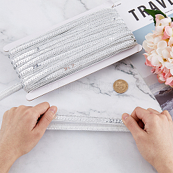 Блестящие полиэфирные ленты&nbsp;OCOR-WH0060-59D