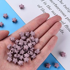 Лакированные бусины из акрила &nbsp;X-MACR-S373-45-O03