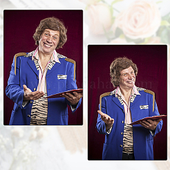 2 шт. модные эполеты с кисточками из сплава FIND-FH0005-41KCG