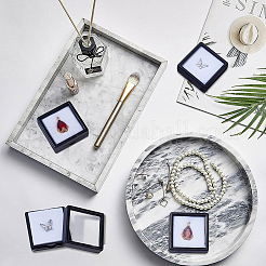 Акриловые подарочные коробки для украшений OBOX-WH0004-05C