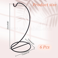 6шт. подставка для украшения из железной проволоки&nbsp;AJEW-DR0002-03EB-02