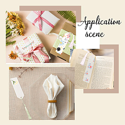 25 шт. прозрачные пустые акриловые закладки со стрелками DIY-CP0012-47