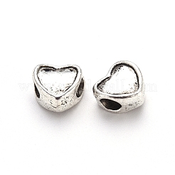 Supports de perles européennes en alliage de style tibétain pour l'émail&nbsp;TIBE-N006-98AS-LF