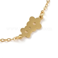 Браслеты из нержавеющей стали 304 BJEW-Q340-04G