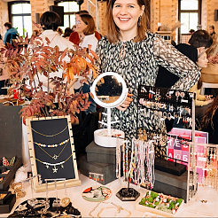 2 сумка бамбуковое дерево несколько подставок для ожерелий&nbsp;NDIS-PH0001-10C