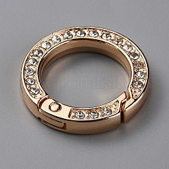 Legierung kristall strass frühling tor ringe&nbsp;FIND-WH0129-34A-KCG