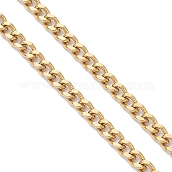 Изготовление браслета из витой цепи из нержавеющей стали 304 толщиной 3 мм&nbsp;AJEW-JB01440-01