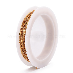 Латунные плоские круглозвенные цепи&nbsp;CHC-TAC0009-03G