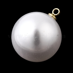 Подвески из АБС-пластика с жемчугом FIND-H052-01K-02G