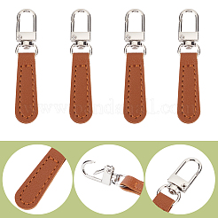 8 Stück Reißverschlussanhänger aus PU-Leder für Handtaschen&nbsp;FIND-CL0002-09A