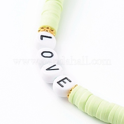 Мобильные ремешки из полимерной глины хейши из бисера&nbsp;HJEW-JM00464-02