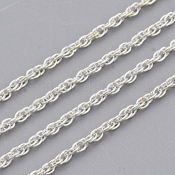 Паяные латунные покрытые железные веревочные цепи&nbsp;CH-T002-04S