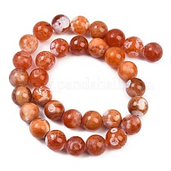 Природные пожары треск агат бисер нитей&nbsp;G-G163-A01-04