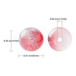 264шт 12 цвета двухцветные стеклянные бусины GLAA-CJ0002-32