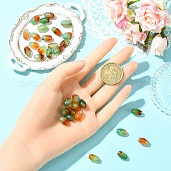 1 нить бусины из натурального агата&nbsp;G-YW0002-38