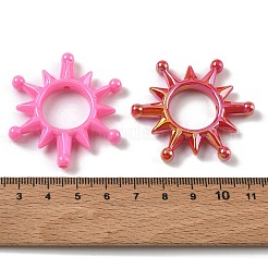 Perles acryliques opaques à placage UV&nbsp;AC-CBAE004-03A
