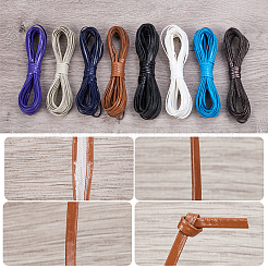 10м складной шнур из искусственной кожи&nbsp;OCOR-GF0004-12D-04