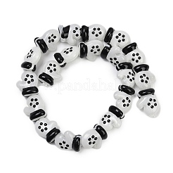 Бусины из стеклянной эмали LAMP-R004-07I