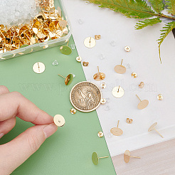 80 шт. фурнитура для сережек-гвоздиков из нержавеющей стали 304 STAS-DC0003-62