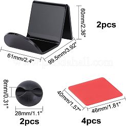 Набор подставок для наушников из аррила ODIS-WH0021-08