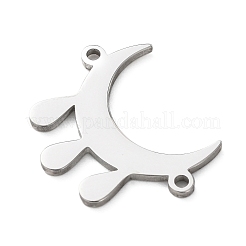 Подвески-шармы из нержавеющей стали 304 с подвесками-подвесками&nbsp;LS-STAS-D202-11P