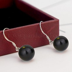 Латунь болтающийся серьги EJEW-BB63129-B